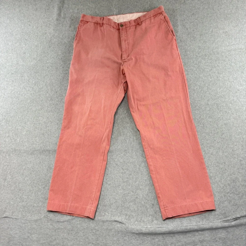 Murray's Toggery Shop Nantucket Reds Pants Mens 38x30 Pink Cotton Salmon Vintage